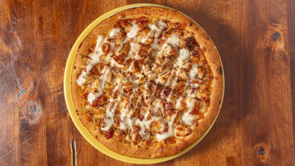 Chicken Alfredo Pizza